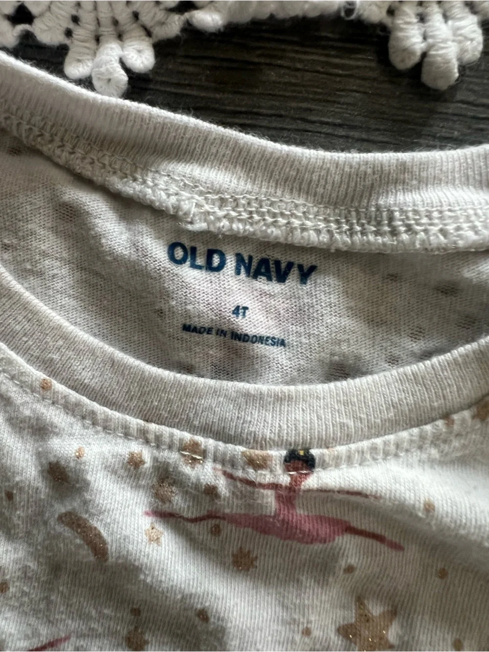 Cat & Jack Blue Embroidered Long-Sleeve Dress